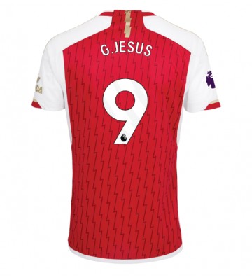 Arsenal Gabriel Jesus #9 Kotipaita 2023-24 Lyhyet Hihat